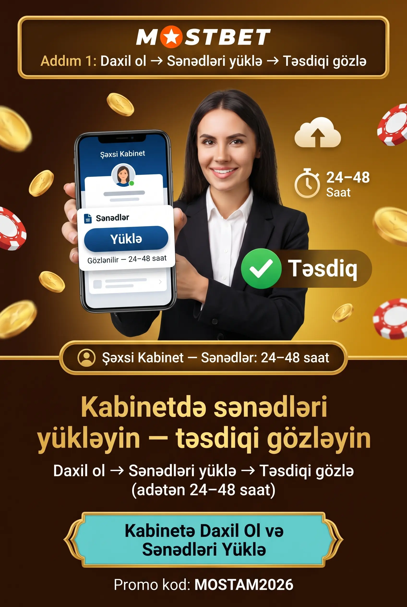Hesab doğrulaması və təhlükəsizlik