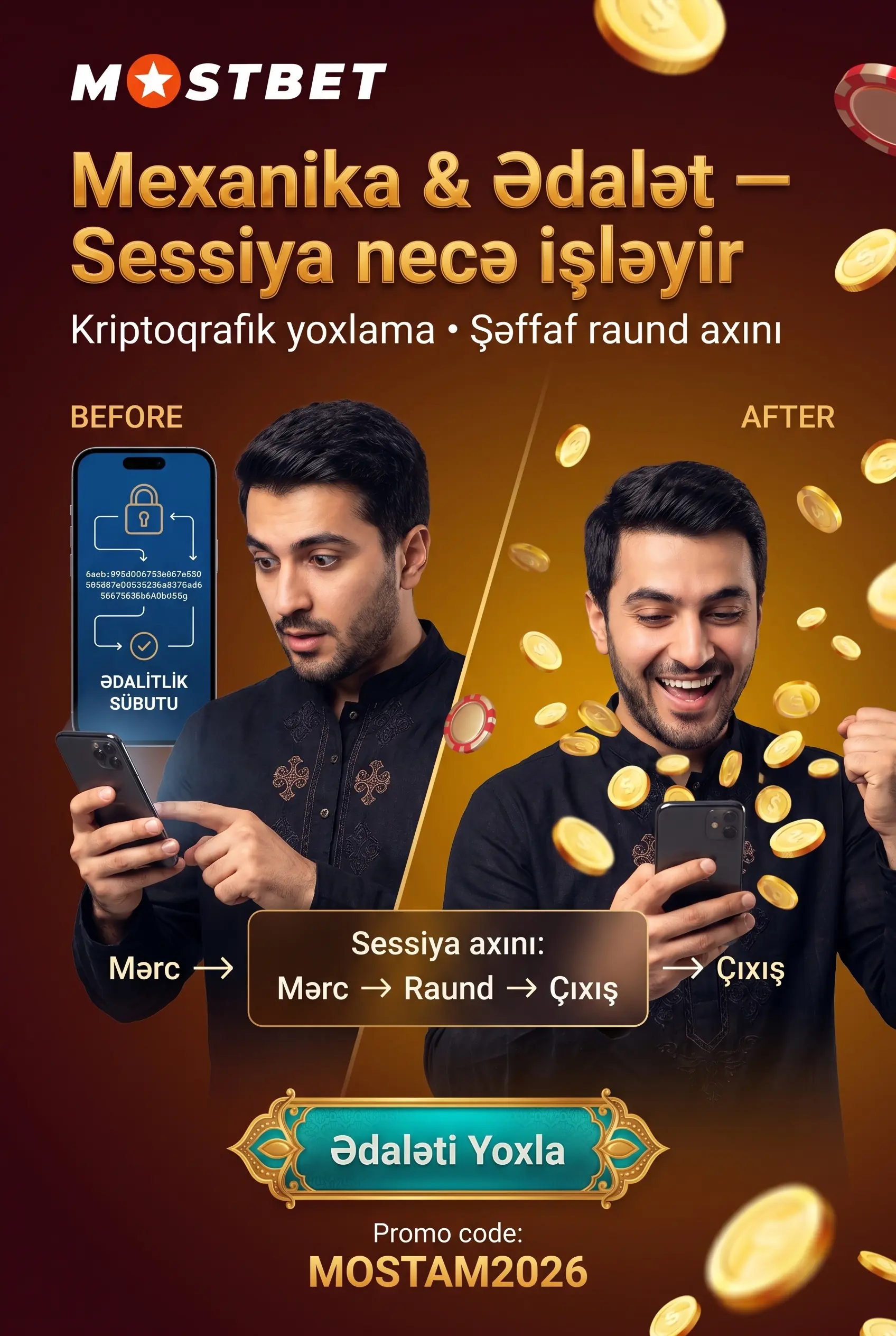 Aviator mexanikası ədalət və sessiya axını