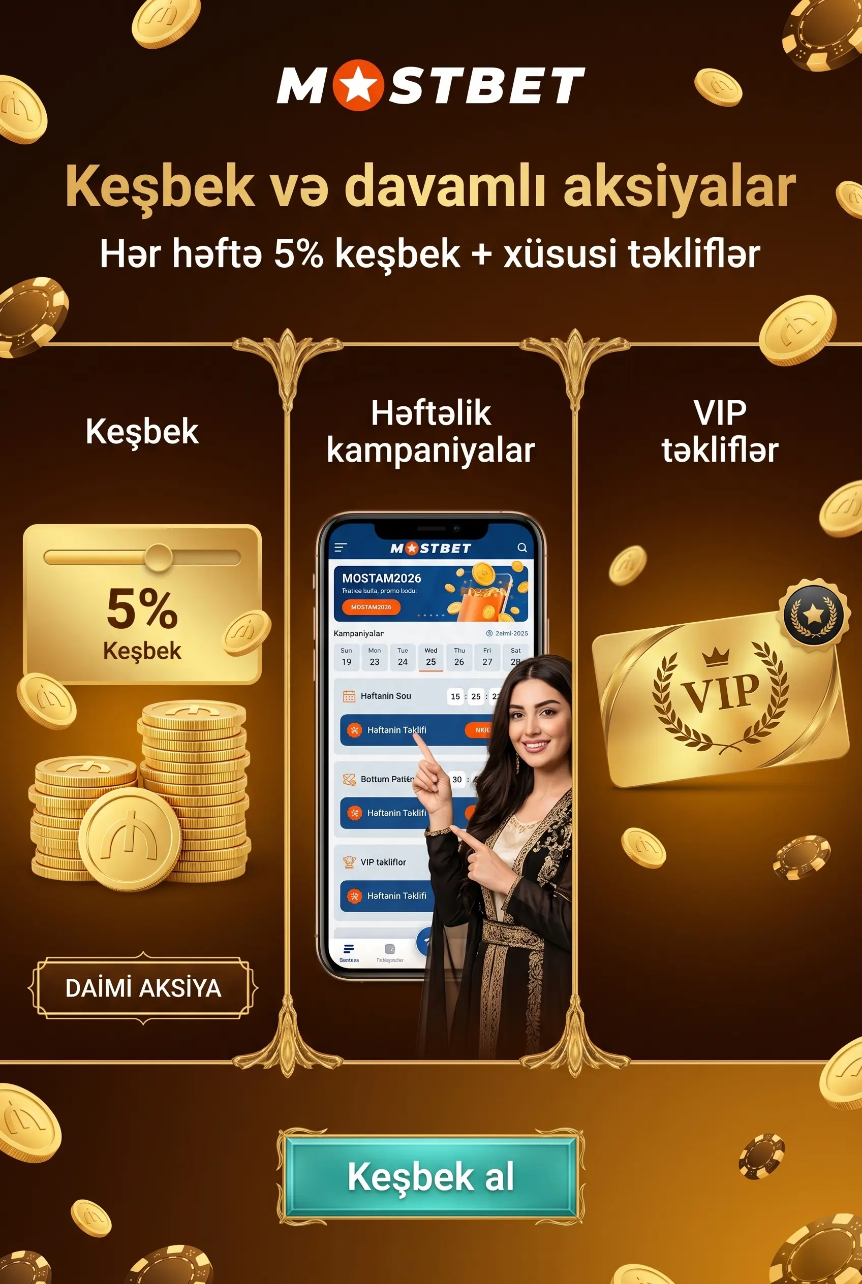 Keşbek və daimi aksiyalar