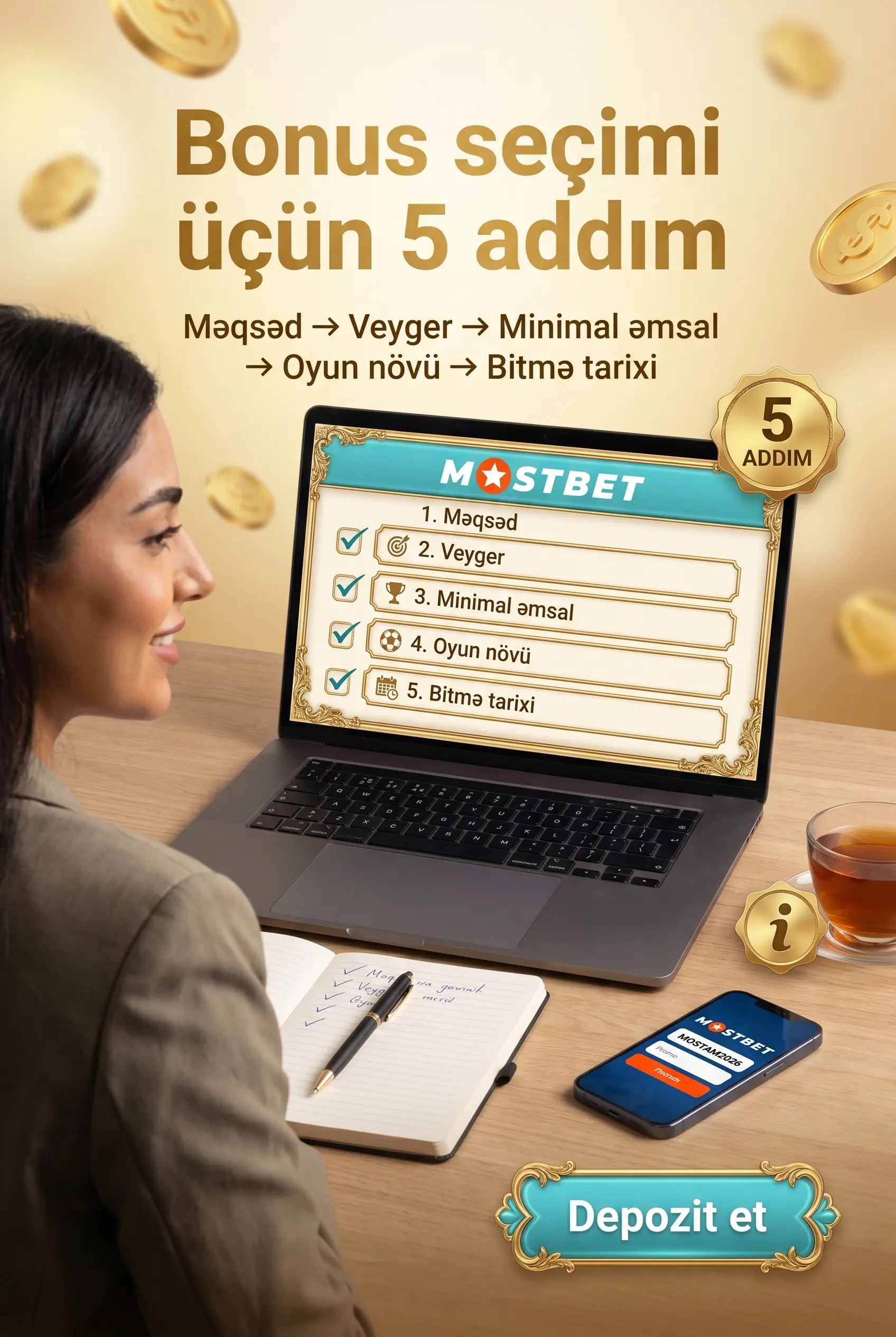 Bonusları seçmək və istifadə üçün məsləhətlər